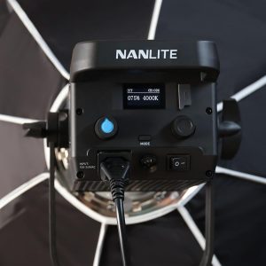 Nanlite FS-300B Foco LED Bicolor de 300W - 2700K-6500K CRI Ajustable 96, Control por App, Luz de Video LED Montura Bowens para Fotografía/Videografía/YouTube/TikTok Creación de Contenido y Transmisión