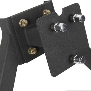 KUAFU Rear Bumper W/Tire Carrier Compatible with 1987-1996 Jeep Wrangler YJ 1997-2006 TJ 2003-2006 LJ w/D-Rings 2 packages