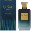 Khadlaj Island Dreams – Fragancia Frutal, Floral, Ambar, Almizclada – Extrait de Parfum de Larga Duración para Unisex, 3.4 Onzas