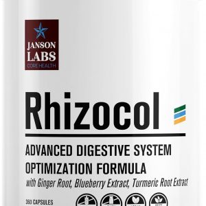 Rhizocol - Crohn's and Colitis Supplement | Inflammatory Bowel Issues Resulting from GI Tract Inflammation | Supports Gut Health - IBD - UC - CD - IBS - Patented - All Natural