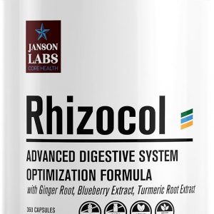 Rhizocol - Crohn's and Colitis Supplement | Inflammatory Bowel Issues Resulting from GI Tract Inflammation | Supports Gut Health - IBD - UC - CD - IBS - Patented - All Natural