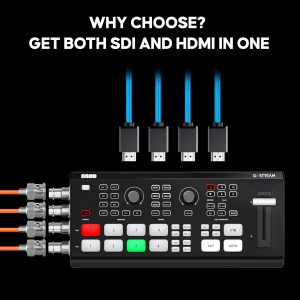 Osee GoStream Duet Multiple Camera SDI and HDMI Live Stream Video Mixer Switcher