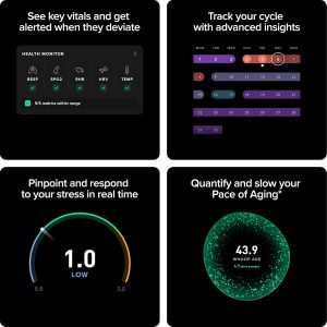 WHOOP 5.0/MG Rastreador de actividad - Membresía de 12 meses - Dispositivo portátil de salud y fitness – Rastreador de actividad y sueño 24/7, entrenamiento personalizado, información sobre el ciclo