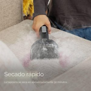 BISSELL Little Green HydroSteam 3618 - Limpiador portátil multiusos de alfombras y tapicería, para automóviles y autos