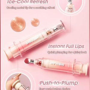 SHEGLAM Brillo Labial Rellenador y Luminoso - Pasión Verdadera