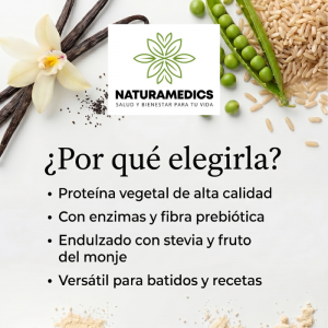 🌿 Proteína Vegetal MPS Nutrition® Vainilla (Músculo · Recuperación · Fuerza · Digestión) ⭐ Fórmula avanzada de proteína vegetal elaborada con proteína de guisante y arroz integral, diseñada para complementar rutinas activas y estilos de vida saludables. Cada porción aporta 25 g de proteína vegetal y 3 g de creatina monohidratada micronizada, además de enzimas digestivas y fibra prebiótica.
