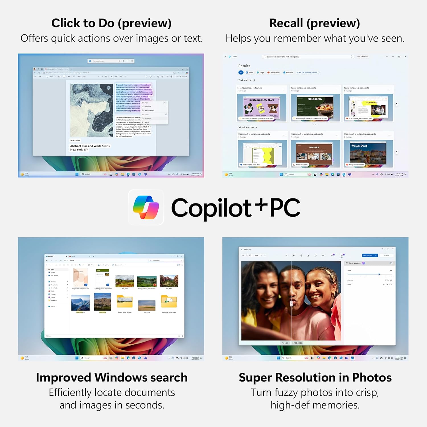 Acer Aspire 14 AI Copilot+ PC | Pantalla WUXGA de 14 pulgadas | Procesador Intel Core Ultra 5 de 226 V | NPU: hasta 40 tops - GPU: hasta 53 tops | Intel ARC 130V | 16 GB LPDDR5X | SSD de 512 GB | Wi-Fi 6E | A14-52M-52M-5 1S1