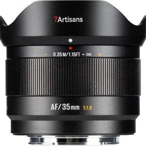 7artisans AF 35mm F1.8 E, AF 35mm f/1.8 APS-C Lens for E Mount Lens, STM Auto Focus Prime Lens with Eye Detection, for Portrait, Street, and Environmental Photography
