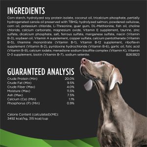 Pro Plan Veterinary Diets Purina HA Proteína Hidrolizada Alimento para perros Fórmula seca sabor salmón – Bolsa de 25 libras