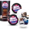 Mini Brands Mini Vinyls Capsule Series 1 by ZURU – Novelty Toy Capsule with 4 Vinyl Records and 1 Accessory, Compatible with Record Player for Teen and Adult Collectors