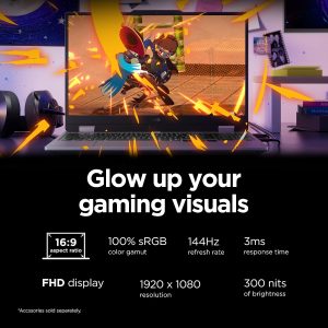 Lenovo Legion LOQ – Portátil para juegos con IA - Intel® Core™ i7-13650HX - Pantalla IPS FHD de 15.6" – 144Hz – NVIDIA® GeForce RTX™ 5050 – Memoria de 16GB – Almacenamiento de 1TB – Sincronización G