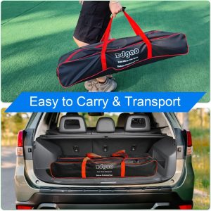 Zdgao Portable Pickleball Net for Driveway, 22FT Regularion Size Pickle Ball Net with Pickleballs and Carry Bag, Easy Setup for Indoor Gym, Outdoor Court, Backyard, Street