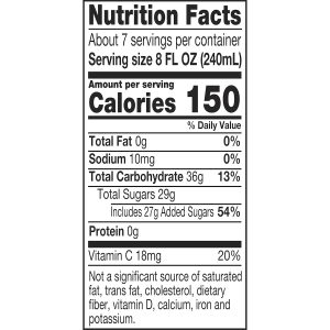 Welch's Passion Fruit Flavored Fruit Juice Cocktail Blend, 59 Oz