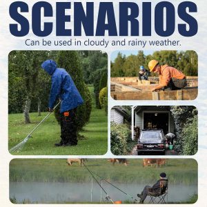 Rain Suit Waterproof Jacket Rain Suits for Men Women Waterproof Heavy Duty Rain Gear Long Rain Jacket Coat & Pants
