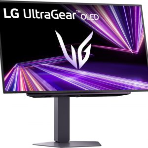 LG 27GX704A-B 27-inch Ultragear QHD (2650x1440) OLED Gaming Monitor 240Hz, 0.03ms, NVIDIA G-Sync Compatible, AMD FreeSync Premium Pro, VESA Display HDR TrueBlack400, HDMI 2.1, DisplayPort, Black