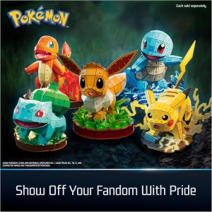 4D Build, Pokémon Eevee 3D Model Kit, Pokémon Figure, Desk Décor, 238 Pieces, for Ages 12 & Up
