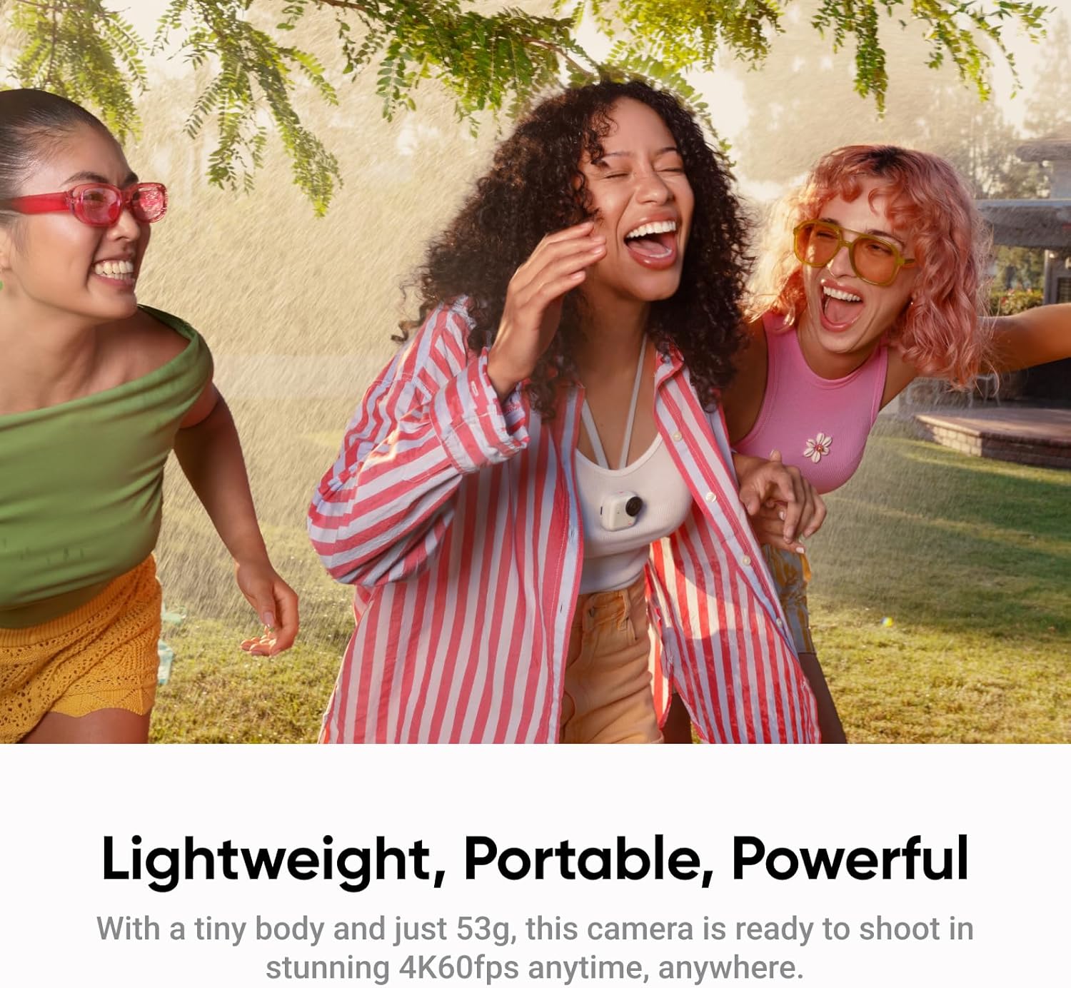 Insta360 GO Ultra Creator Bundle - Small 4K Vlogging Camera, Hands-Free, POV Cam, 1/1.28" Sensor, 53g Lightweight, 156° FOV, 200 Min Battery Life, Magnetic Wearable Action Camera for Sports, Vlog