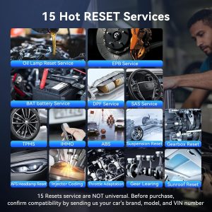 MUCAR BT200 MAX AI OBD2 escáner Bluetooth, sistema completo 15 restablece herramientas de diagnóstico Control bidireccional, Autobús CAN-FD y FCA, AutoVIN, datos en tiempo real, compatibilidad con