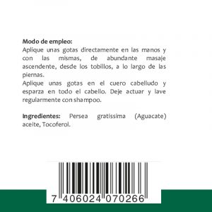 🌿 Aceite de Aguacate D’natura® | 30 ml (Hidratación · Piel · Cabello · Antioxidantes) ⭐ Aceite natural de aguacate rico en ácidos grasos esenciales, vitamina E y antioxidantes que ayudan a nutrir profundamente la piel y el cabello.