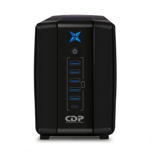 UPS CDP R-UPR1008 Interactivo 1000VA 500W 8 Tomas y 6 Puertos USB