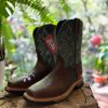 Botas vaqueras Justin doble propósito talla 8.5
