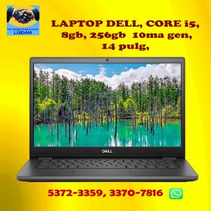 LAPTOP DELL CORE I5, 8GB 256GB 10 GENERACION