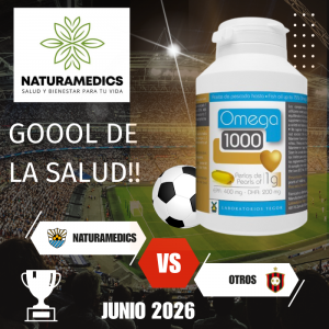 🌿 Omega 3 1000 – Tegor (120 cápsulas) ✨ Ácidos grasos esenciales para apoyar la salud cardiovascular, cerebral, articular y la regulación de la inflamación.