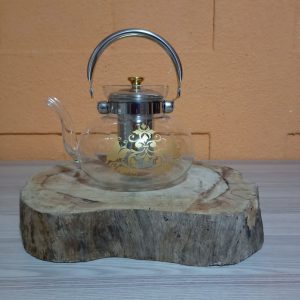 tetera de vidrio