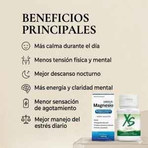 🔋 Dúo Energía & Resiliencia – Protocolo de alto rendimiento mental y físico 🌿 (Energía · Gestión del estrés · Recuperación · Claridad mental) ⭐ Protocolo avanzado diseñado para personas con alta exigencia diaria. Esta combinación estratégica une el Magnesio Bisglicinato 100% Quelado y nuestra Fórmula de Rhodiola Comple.