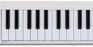 Arturia MicroLab Mk3 - Controlador MIDI universal para producción musical - Blanco