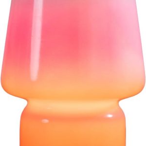 Lámpara de hongo, regalo para el día de la madre, lámpara de mesa pequeña, bonita lámpara de mesa de noche para cocina, lámpara de mesa de cristal, adecuada para dormitorios, cocinas, salas