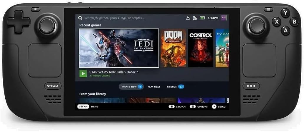 Valve Steam Deck OLED 512GB Handheld Gaming Console - Featuring A High Dynamic Range Screen, A Longer-lasting Battery, Faster Downloads, And Much More