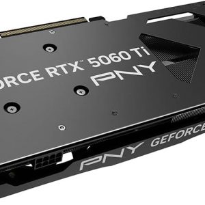 PNY NVIDIA GeForce RTX™ 5060 Ti OC Dual Fan, Graphics Card (8GB GDDR7, 128-bit, Boost Speed: 2692 MHz, SFF-Ready, PCIe® 5.0, HDMI®/DP 2.1, 2-Slot, NVIDIA Blackwell Architecture, DLSS 4)
