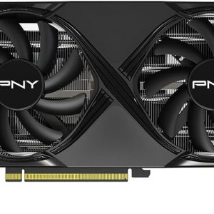 PNY NVIDIA GeForce RTX™ 5060 Ti OC Dual Fan, Graphics Card (8GB GDDR7, 128-bit, Boost Speed: 2692 MHz, SFF-Ready, PCIe® 5.0, HDMI®/DP 2.1, 2-Slot, NVIDIA Blackwell Architecture, DLSS 4)