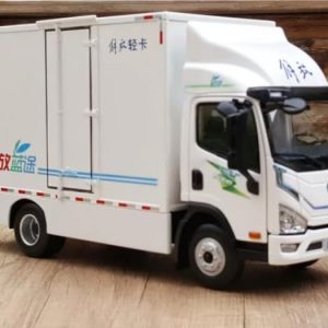 ACE HOBBY for FAW for Tiger 6G Pure Electric Box Truck White 1:24 Truck Pre-Built Airliner Model Display