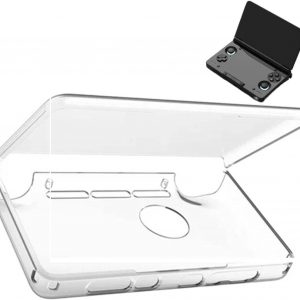 Funda protectora de mano para Ayn Thor, funda protectora completa de plástico transparente para consola de juegos Ayn Thor, cómoda funda rígida antideslizante a prueba de arañazos anticaídas