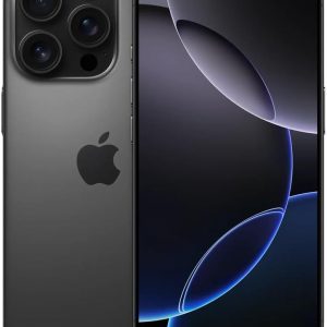 Apple iPhone 16 Pro Max, 512GB, Black Titanium - Unlocked (Renewed)