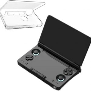 Funda protectora de mano para Ayn Thor, funda protectora completa de plástico transparente para consola de juegos Ayn Thor, cómoda funda rígida antideslizante a prueba de arañazos anticaídas
