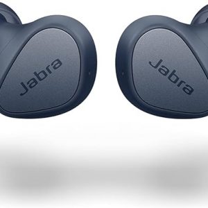 Jabra Elite 3 in Ear Wireless Bluetooth Earbuds – Noise Isolating True Wireless Buds with 4 Built-in Microphones for Clear Calls, Rich Bass, Customizable Sound, and Mono Mode - Navy