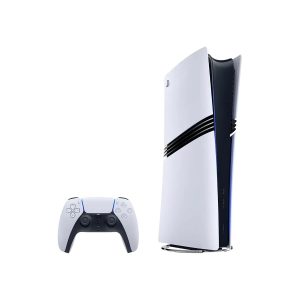 Sony PlayStation 5 Pro 2TB SSD Digital Console with Two Controllers, White and Chroma Pearl DualSense and Dual Controller Charger - Flagship PS5 Pro Console