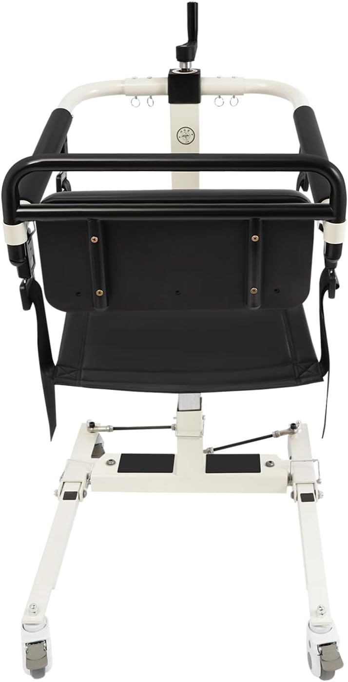 Patient Lift Transfer Chair, Portable Patient Lift Wheelchair, Lift Transfer Chair for Car with Wheels, Bedside for Households, Hospitals, Nursing Homes, Beds