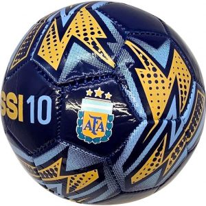 Icon Sports Argentina National Football Team Soccer Ball Ball- Messi 10 Size 2 Ball - Navy