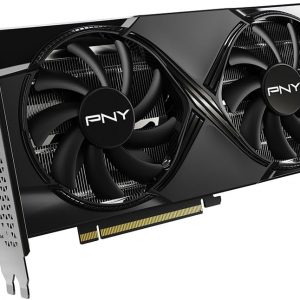 PNY NVIDIA GeForce RTX™ 5060 Ti OC Dual Fan, Graphics Card (8GB GDDR7, 128-bit, Boost Speed: 2692 MHz, SFF-Ready, PCIe® 5.0, HDMI®/DP 2.1, 2-Slot, NVIDIA Blackwell Architecture, DLSS 4)