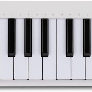 Arturia MicroLab Mk3 - Controlador MIDI universal para producción musical - Blanco