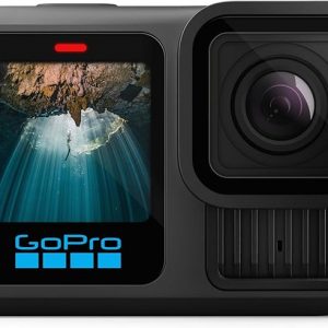 GoPro HERO13 Black - Waterproof Action Camera with 5.3K60 Video, 27MP Photo + Compatability with HB-Series Lenses