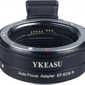 EF-EOS R Lens Mount Adapter Compatible with Canon EF/EF-S Series Lens and EOS R, RP, R3, R5, R6, R6 Mark II, R7, R8, R10, R50, R100 Cameras