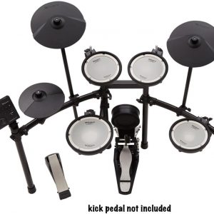 Kit de batería electrónica Roland TD-07KV en V – Legendario kit de doble capa de todos los cabezales de malla con una expresión y jugabilidad superiores – Audio y MIDI Bluetooth – USB para grabar