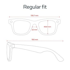 Meta Ray-Ban (Gen 2), Wayfarer, Matte Black | Smart AI Glasses for Men, Women — 2x Battery Life — 3K Ultra HD — 12 MP Camera, Audio, Video Recording — Polarized Gradient Graphite Lenses — Sunglasses