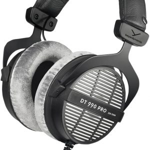 Auriculares supraaurales de estudio beyerdynamic DT 990 Pro de 250 ohmios para mezcla, masterización y edición
