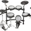 NUX Kit de batería digital insignia DM-8 para rendimiento en escenario y estudio, mejor sonido, 30 kits de batería preestablecidos HQ, 18 ranuras para kit definido por el usuario, importación de muestras WAV, audio Bluetooth + entrada auxiliar